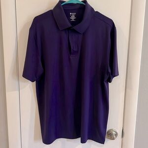 Men’s Polo, Member’s Mark, Size Large, Purple